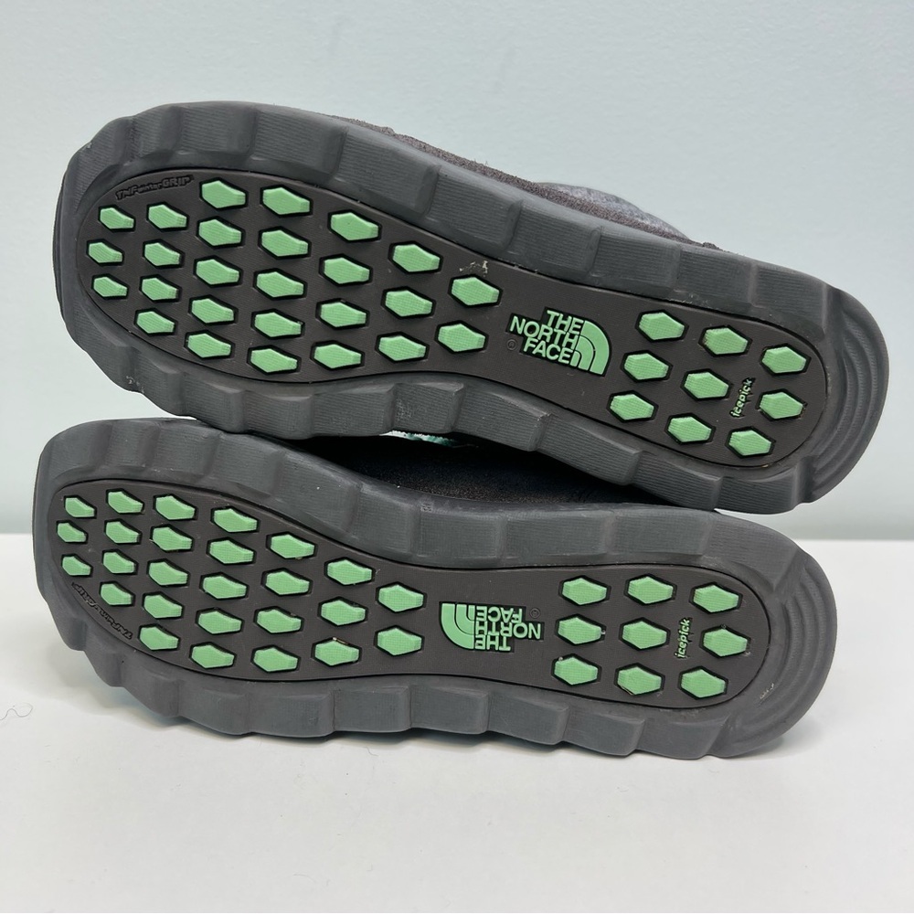 The North Face ThermoBall Lace Up Soft Shell Snow Boots Gray Womens Size US 7 - Picture 6 of 12